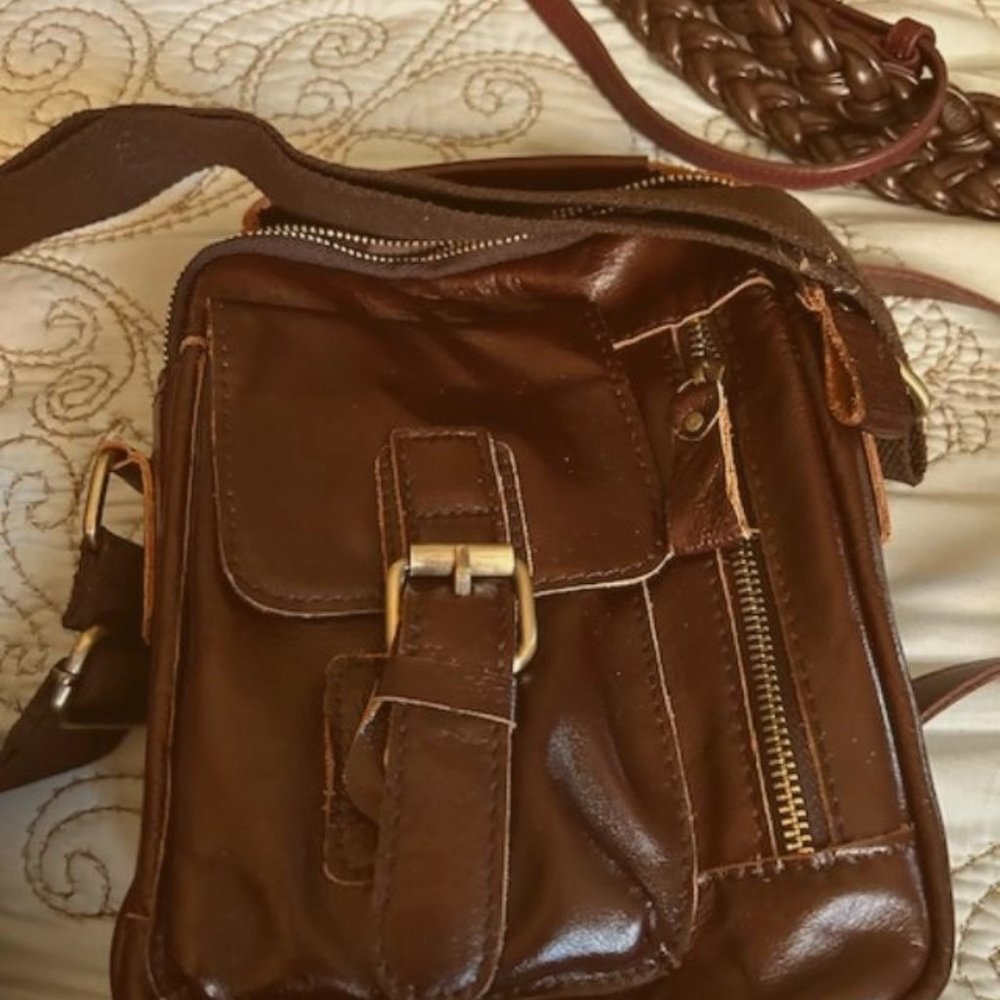 small leather bag cross body